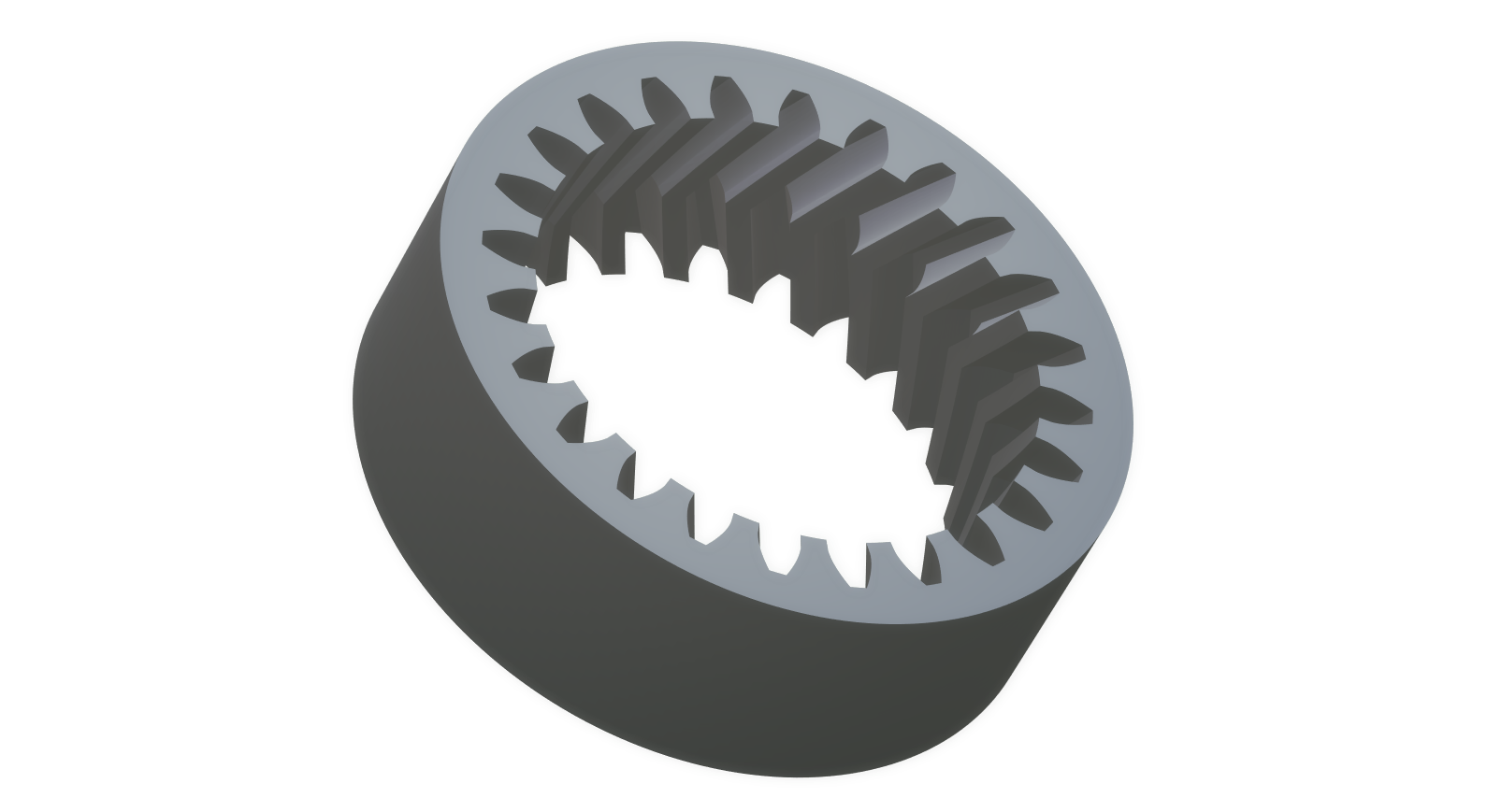 General Purpose 3D Printable Herringbone and Spur Gear Set, 3D CAD Model  Library